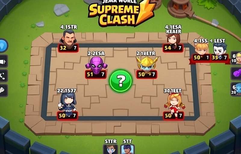 Jeera Supreme Clash Strategy Guide Strategy guide showing optimal character positions for Jeera Supreme Clash battle royale